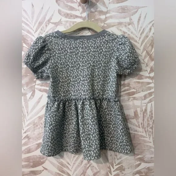 Splendid Leopard Print Knit Top Size 18-24M - Picture 3 of 6